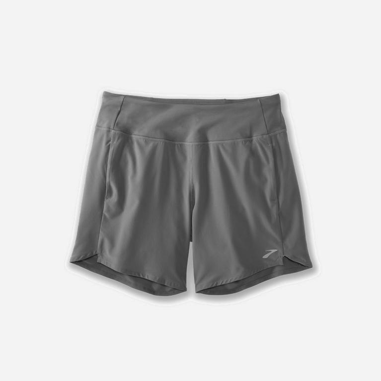 Brooks Chaser 7 Australia - Women's Running Shorts - Steel/grey (710264-FPW)